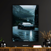 Lamborghini Aventador - "It All Starts With A Dream" Poster